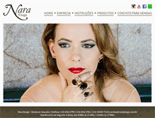 Tablet Screenshot of naradesign.com.br